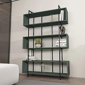 Etajera Trendy Bruti Verde/Negru