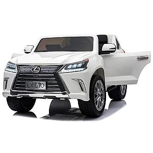 Maşină electrică Kids Car Lexus LX570 White