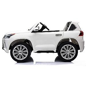 Maşină electrică Kids Car Lexus LX570 White