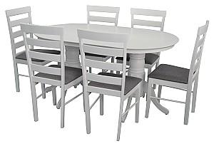 Masa Evelin HV 24 V White