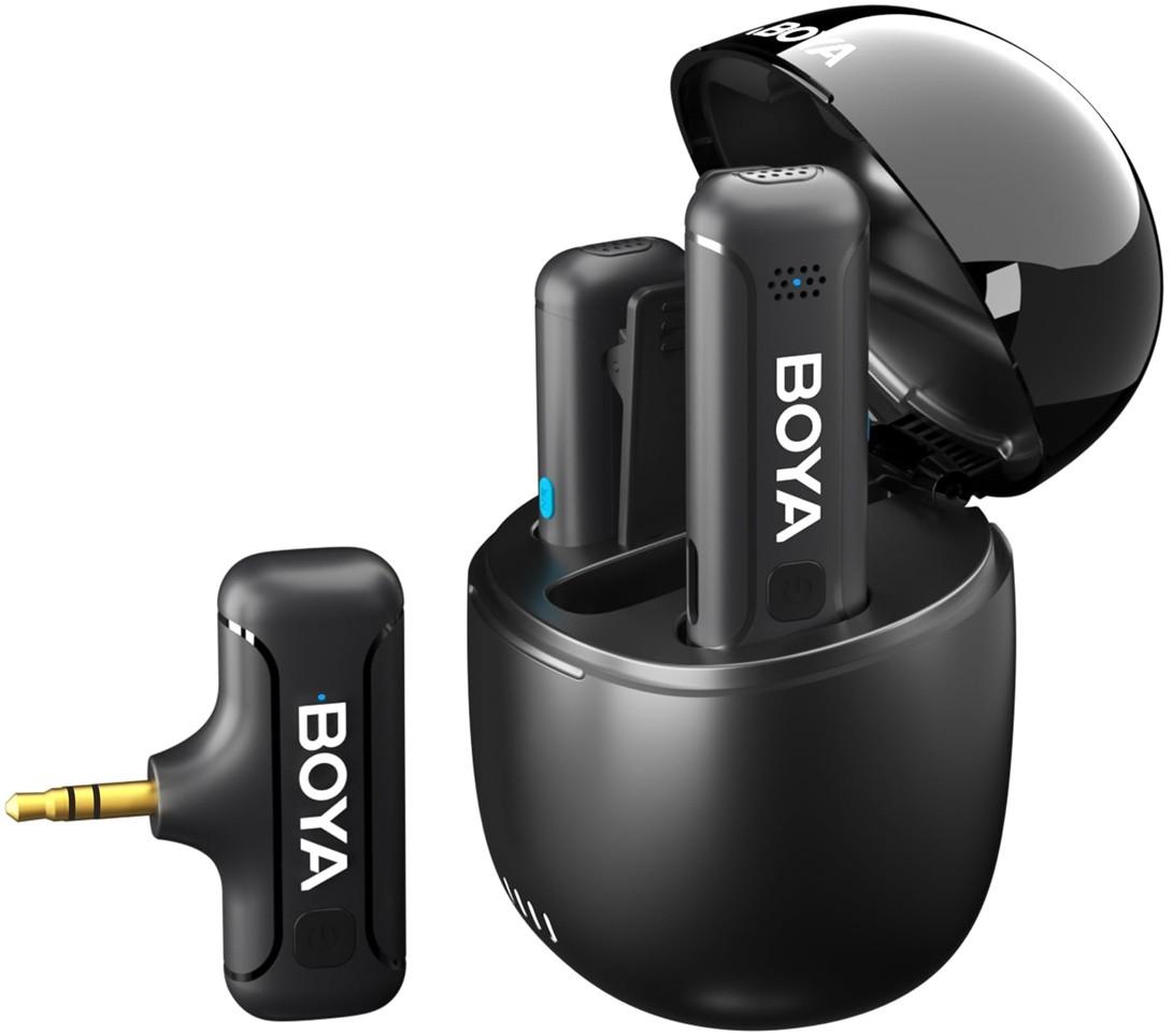 Microfon Boya BY-WM3T-U2 mini jack 3.5 mm Black