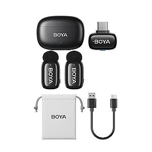 Microfon fara fir Boya Mini 2-02 Type-C Black