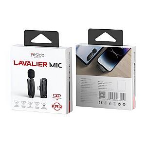 Microfon Yesido KR12 Black (Lightning)