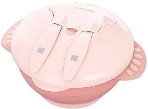 Bol Kikka Boo 4in1 Feed-me-up Pink
