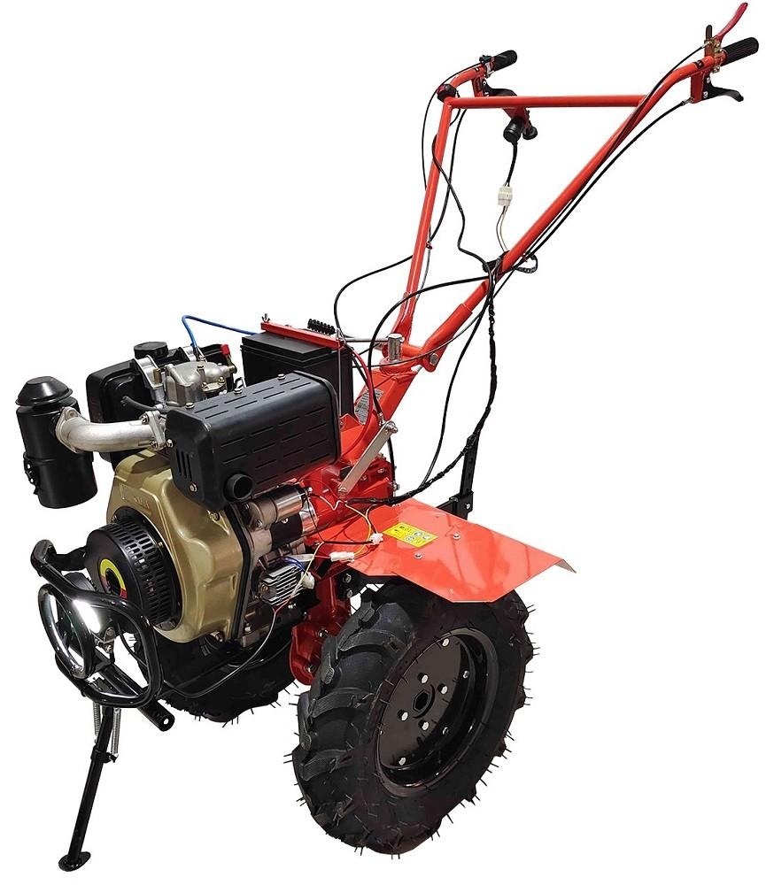 Motocultor TECHNOWORKER 135 DE+freză (Motorina, 10 C.P.)