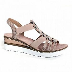 Sandale femeie Rieker 3822-31 Beige