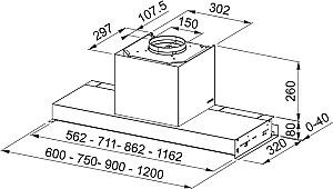 Hota Franke FST DRIP-FREE 60 X/2 KL (305.0705.074)