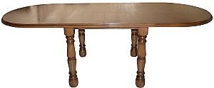 Masa Viitorul Oval (extensibila, 12 persoane) 240x100 Stejar Deschis