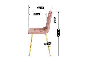 Scaun Mebel Elite York Roz/Auriu