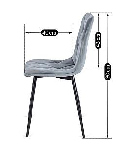 Scaun Mebel Elite Robin Gri/Negru