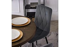 Scaun Mebel Elite Robin Gri/Negru