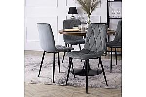 Scaun Mebel Elite Robin Gri/Negru
