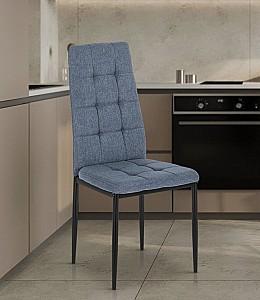 Scaun Mebel Elite Tex Gri Inchis/Negru