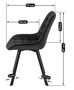 Scaun Mebel Elite Rick Black