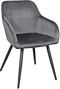 Scaun DP Airis (catifea) Gri (HLR21) / Negru