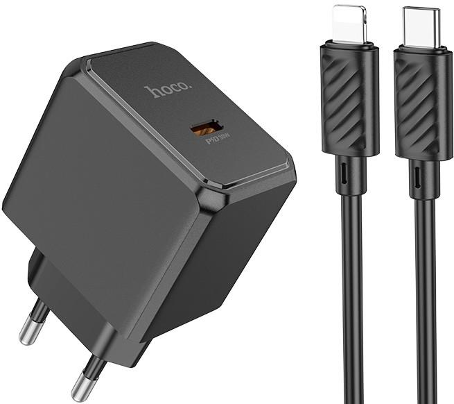 Incarcator telefon HOCO CS15A Ocean single port PD30W charger set(C to iP)(EU)