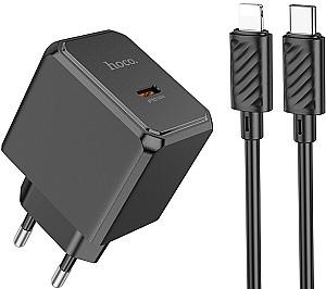 Incarcator telefon HOCO CS15A Ocean single port PD30W charger set(C to iP)(EU)