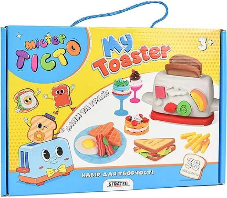 Set de jucarii Strateg Mister Aluat: My Toaster (57144)