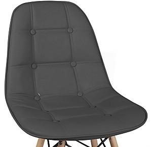 Scaun Sunrise C-24 PU Gri/Fag