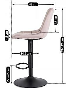 Scaun Mebel Elite Arcos 2 Roz