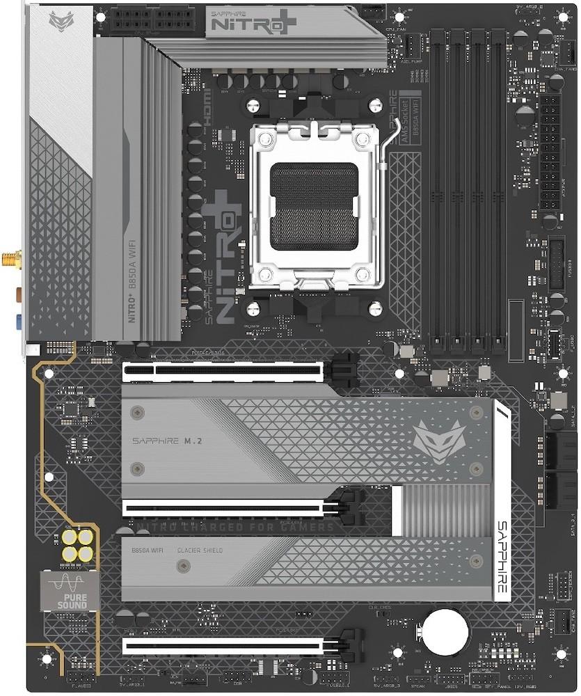 Placa de baza Sapphire NITRO+ B850A WIFI 7