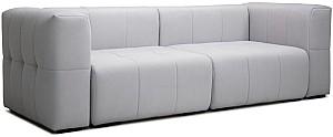 Canapea Crinela Monaco (MO2L + M02R + 2 perne) Gri