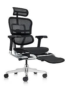 Fotoliu de birou Comfort Ergohuman Elite 2 Black +Legrest T-168-B1 EHE2-AB-HAM-5D-L