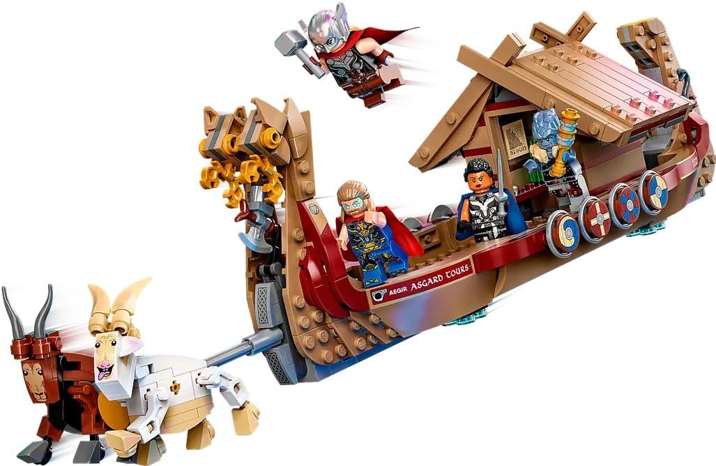 Constructor LEGO Marvel Super Heroes 76208 The Goat Boat
