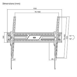Suport pentru televizor Gembird WM-100T-01