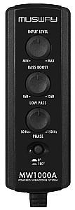Difuzor auto subwoofer Musway MW1000A