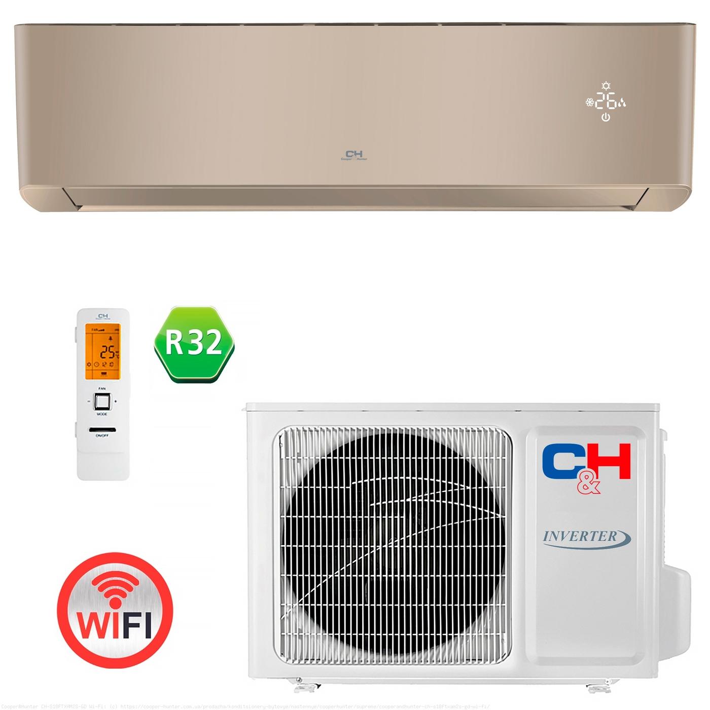 Aer conditionat Cooper&Hunter CH-S18FTXAM2S-GD Wi-Fi