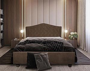 Pat Alcantara Diamond 180x200 Textile Dark Coffee
