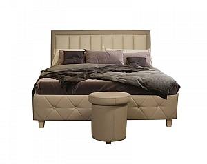 Pat Alcantara Barbaris 180x200 Leather Cappuccino/Cream