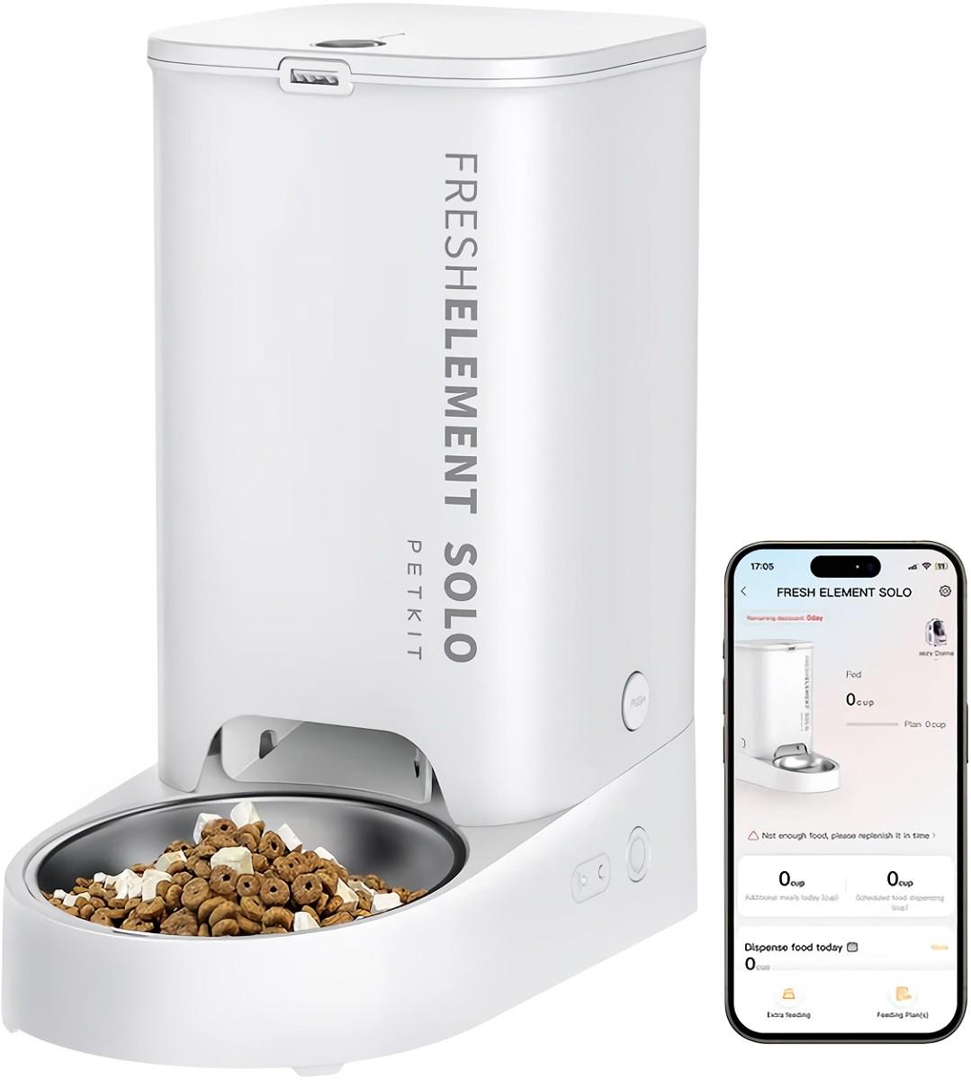Dozator inteliligent de hrana Petkit Fresh Element Solo PTK-P570