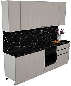 Set mobila bucatarie ArtFlame Gola 2.6 m New Grey(Bej)