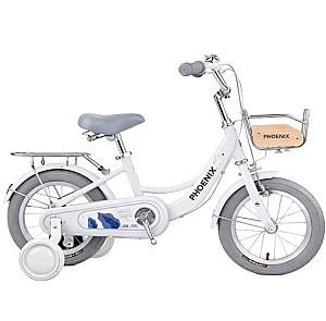 Bicicleta copii New World Meng Qu White 12"