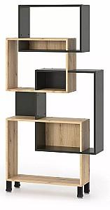 Etajera Fabrik Home Josse Antracit(Gri)/Stejar Ewok(Bej)