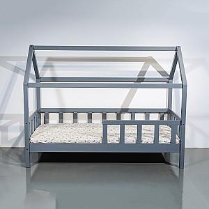 Pat copii MobiCasa Jasmine 80x160 Gri