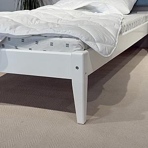 Pat MobiCasa L-158 90x200 Alb / Alpaca 82 (Albastru)