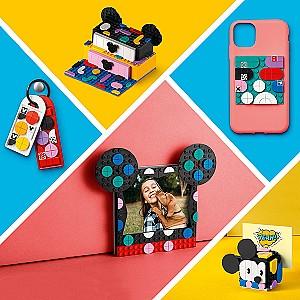 Constructor LEGO Dots Disney: Mickey Mouse & Minnie Mouse (41964)