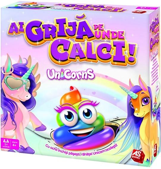Joc de masa Clementoni Ai Grija Pe Unde Calci! Unicorns RO (1040-30127)
