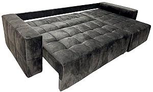 Canapea coltar StarM Neapoli (2.9x1.65 m / 2.4x1.65 m) Gri Inchis