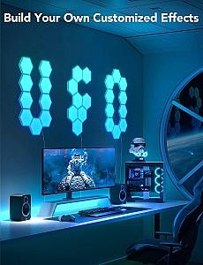 Iluminare inteligenta GOVEE Glide Hexa Light Panels