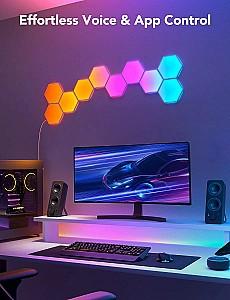 Iluminare inteligenta GOVEE Glide Hexa Light Panels