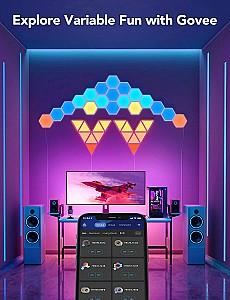 Iluminare inteligenta GOVEE Glide Hexa Light Panels