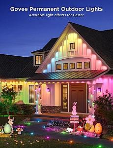 Iluminare inteligenta GOVEE RGBIC Smart Outdoor String Lights