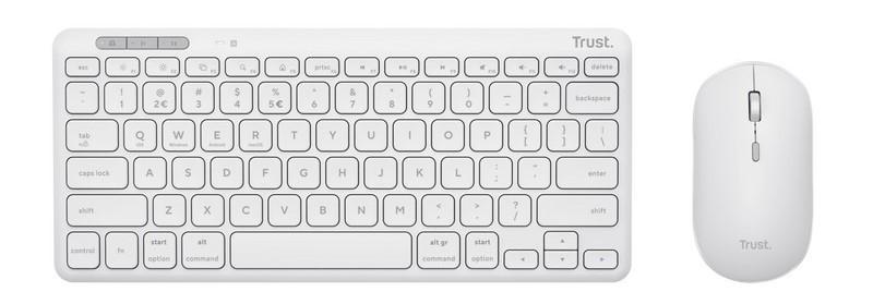 Set tastatura + Mouse Trust Lyra Multi-Device White
