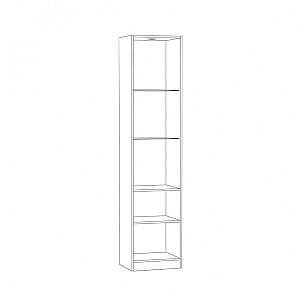 Dulap cu vitrina ML Mobila Liverpool №1 Fildesh