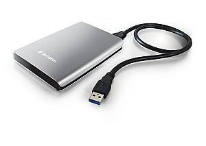Hard disk extern Verbatim Store 'n' Go G1 1TB Silver