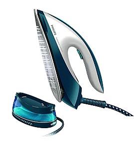 Fier de calcat cu generator de abur Philips PerfectCare Compact GC7840/20 Blue/White
